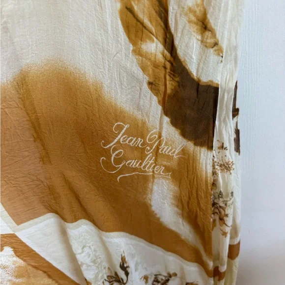 Jean Paul Gaultier Vintage Silk Sleeveless Dress - Picture 2 of 10